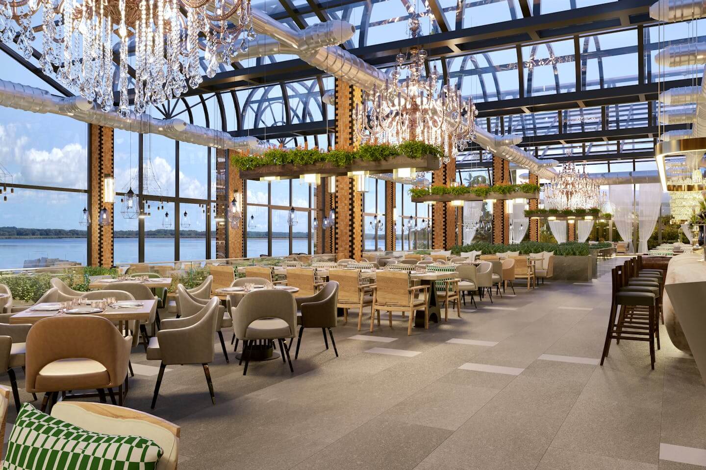 Example of high-end property listing restaurant lounge bar for rent in Utrecht on Flex Estate