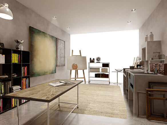 Flex Estate: view with robot guide